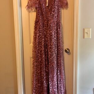 Baltic Born Mauve Maxi Dress